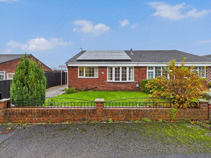 2 Bedroom Semi-Detached Bungalow For Sale In Greenfield Gardens, Flanderwell, Rotherham, South Yorkshire, S66