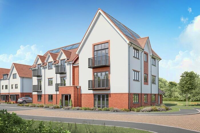 2 Bedroom Flat For Sale In "Boyne House - Type " At Nightingale Fields At Arborfield Green, The Stables, Bridle Road, Arborfield, Berkshire, Arborfield, RG2