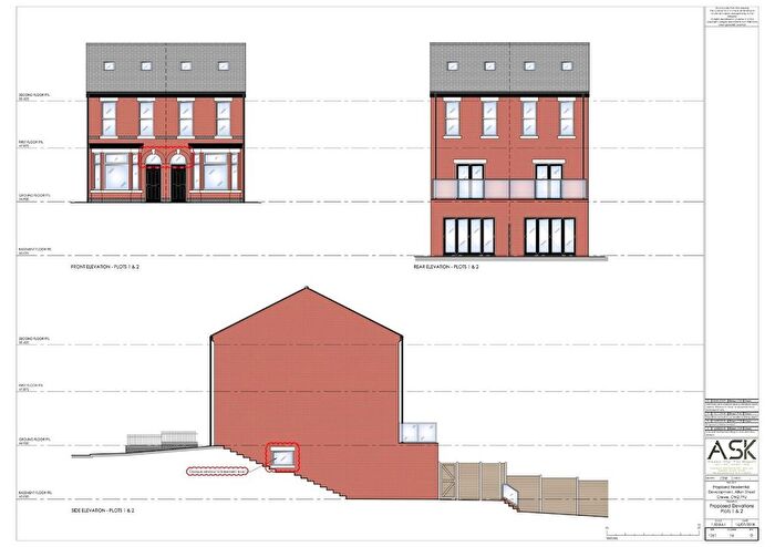 Land For Sale In Alton Street, Crewe, CW2