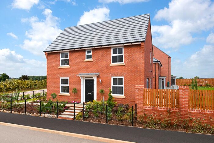3 Bedroom Detached House For Sale In "Hadley" At Magenta Close, Rugby, CV22