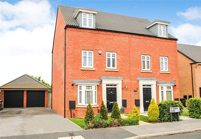 4 Bedroom Semi Detached House For Sale In Great North Close, Wetherby, West Yorkshire, LS22