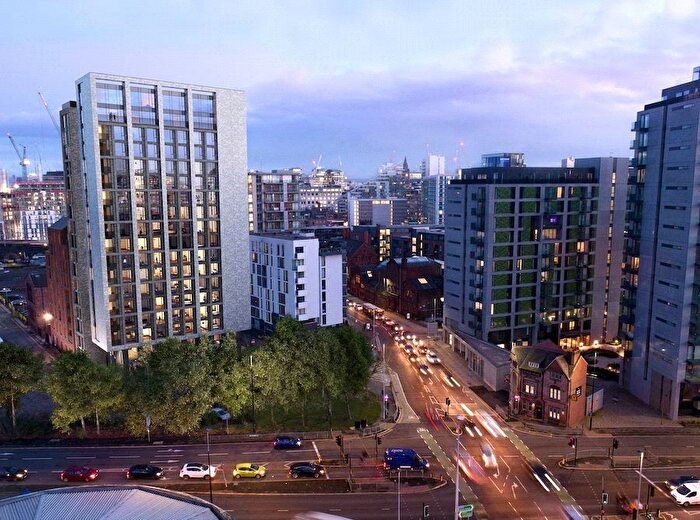 2 Bedroom Flat To Rent In Fiftyfive, Queen Street, Salford, M3