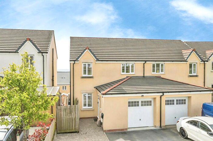 4 Bedroom Semi Detached House For Sale In Heron Road, St. Anns Chapel, Gunnislake, Cornwall, PL18