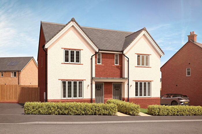 3 Bedroom Semi Detached House For Sale In "The Kilburn" At Cherry Square, Off Winchester Road, Basingstoke, RG23