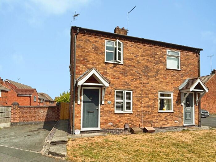 2 Bedroom Semi Detached House For Sale In Finch Close, Woodville, Swadlincote, Derbyshire, DE11