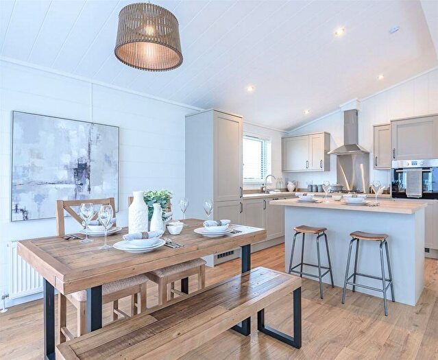 2 Bedroom Park Home For Sale In Three Rivers Woodland Park, West Bradford, Clitheroe, Lancashire, BB7