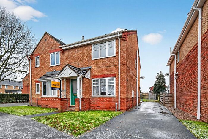 2 Bedroom Semi Detached House For Sale In Topcliffe Court, Selby, YO8