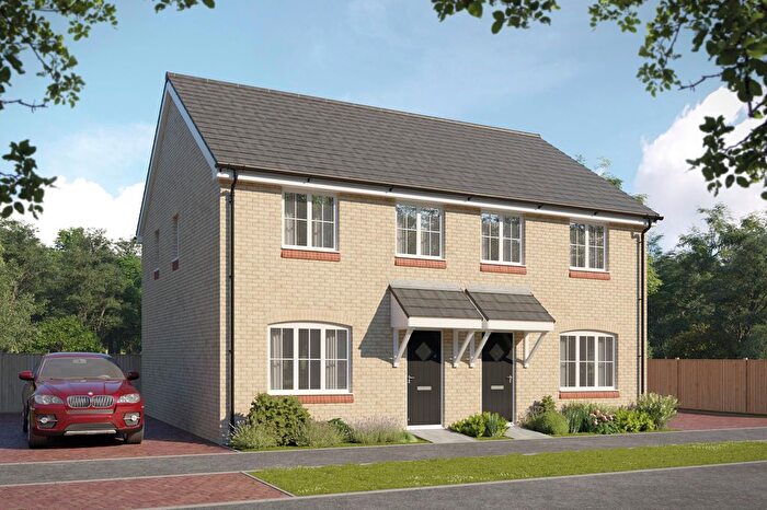 3 Bedroom Semi Detached House For Sale In "The Heather" At Mason Road, Shortstown, Bedford, MK42