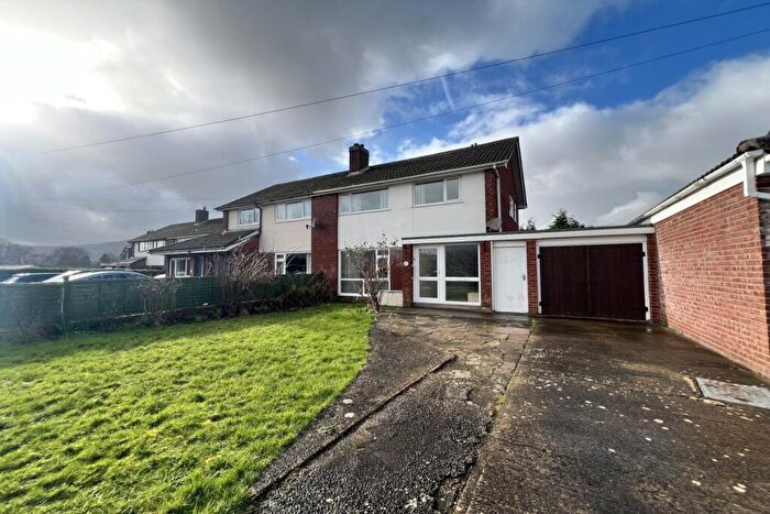 3 Bedroom Semi Detached House For Sale In St Francis Close, Abergavenny, NP7