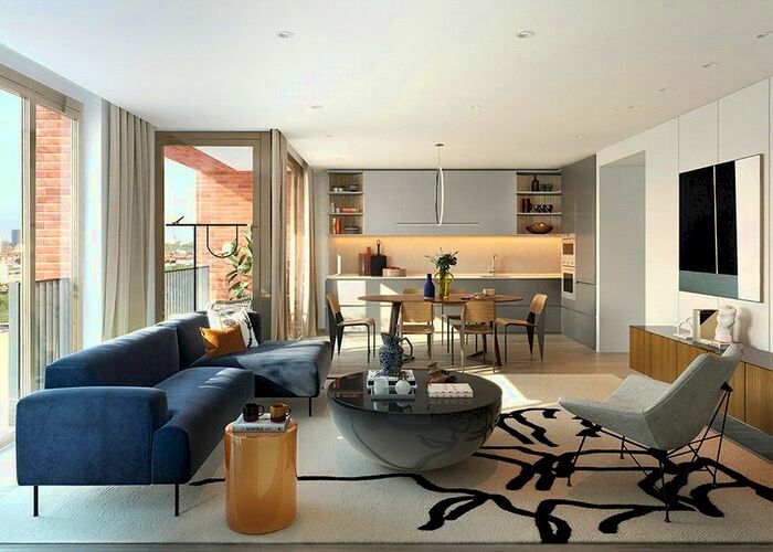 1 Bedroom Flat To Rent In Cadence, Lewis Cubitt Walk, Kings Cross, London, N1C