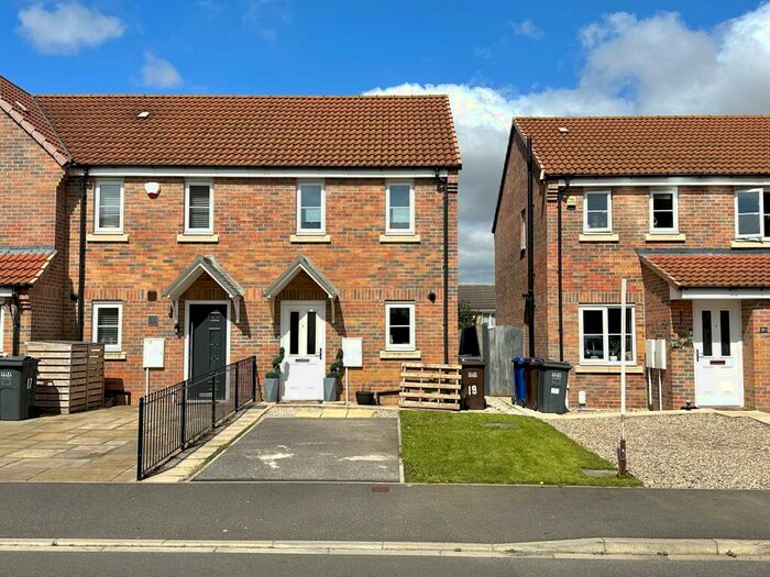 2 Bedroom Semi-Detached House To Rent In Brunswick Crescent, Sherburn In Elmet, Leeds, LS25