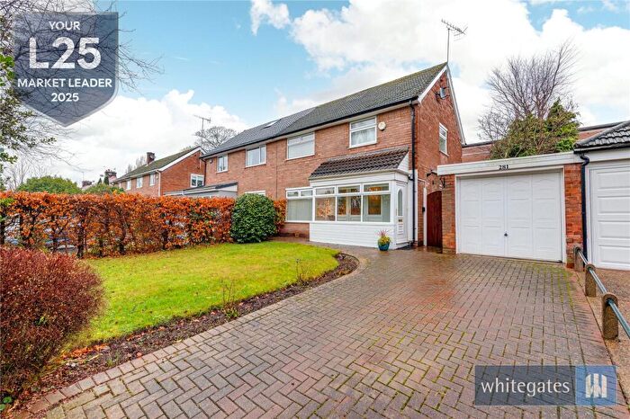 3 Bedroom Semi Detached House For Sale In Menlove Avenue, Liverpool, Merseyside, L25