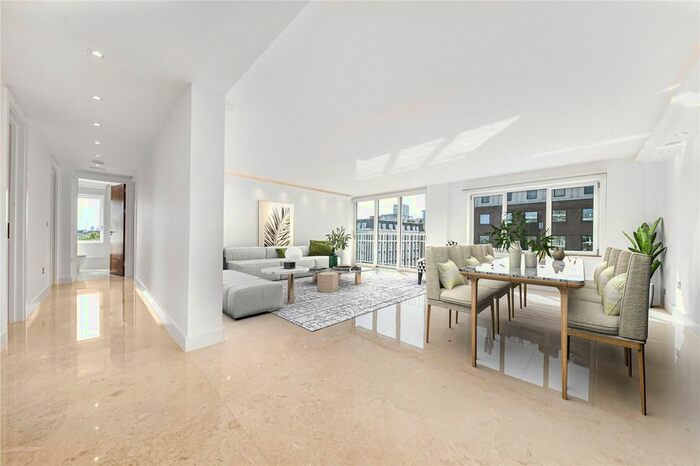 3 Bedroom Flat To Rent In Abbots House, St. Mary Abbots Terrace, London, W14