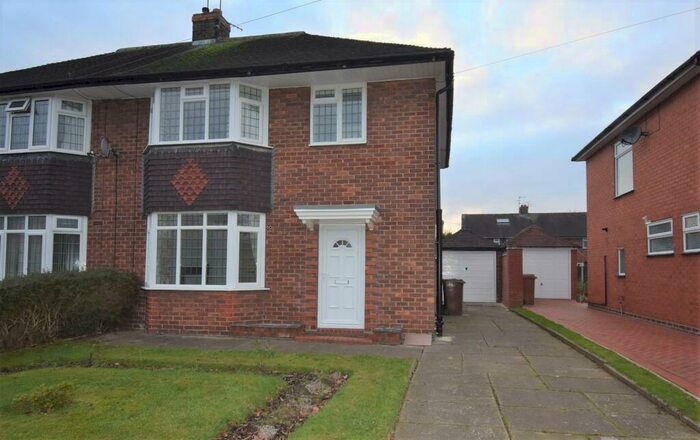 3 Bedroom Semi-Detached House To Rent In Birch Avenue, Alsager, Cheshire, ST7