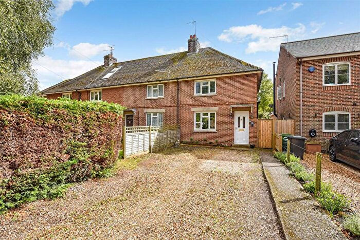 2 Bedroom Semi-Detached House For Sale In Egbury Road, St. Mary Bourne, Andover, SP11