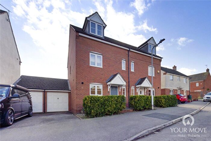 3 Bedroom Semi Detached House For Sale In Milburn Drive, St Crispins, Duston, Northampton, NN5