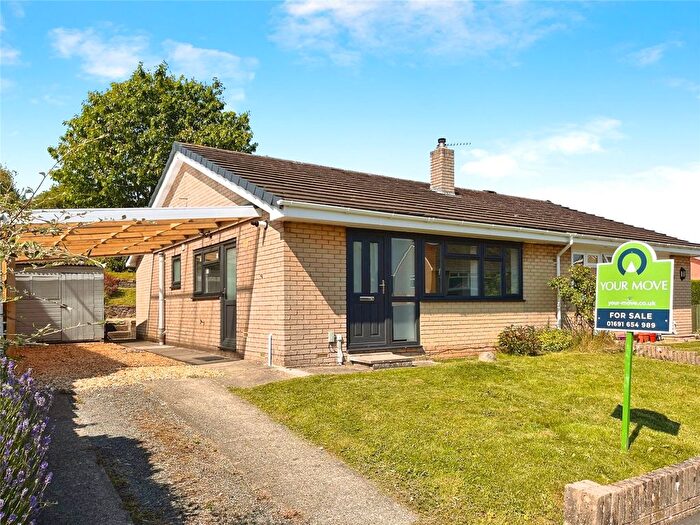 2 Bedroom Bungalow For Sale In Vyrnwy Road, Oswestry, Shropshire, SY11