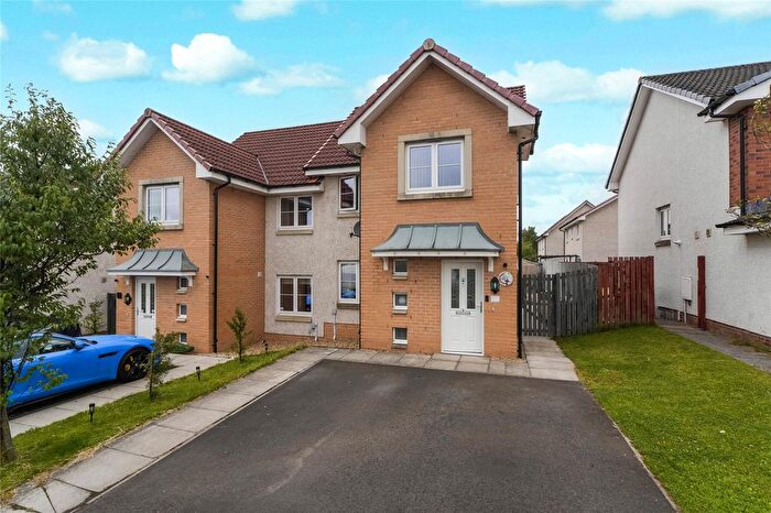 3 Bedroom Semi-detached House For Sale In Lady Bells Place, Caldercruix, Airdrie, North Lanarkshire, ML6