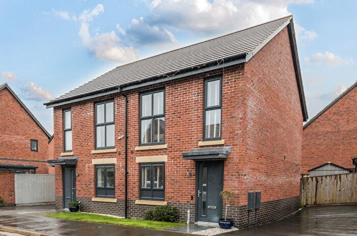 2 Bedroom Semi Detached House For Sale In Wheatley Close, Ashby-De-La-Zouch, Leicestershire, LE65