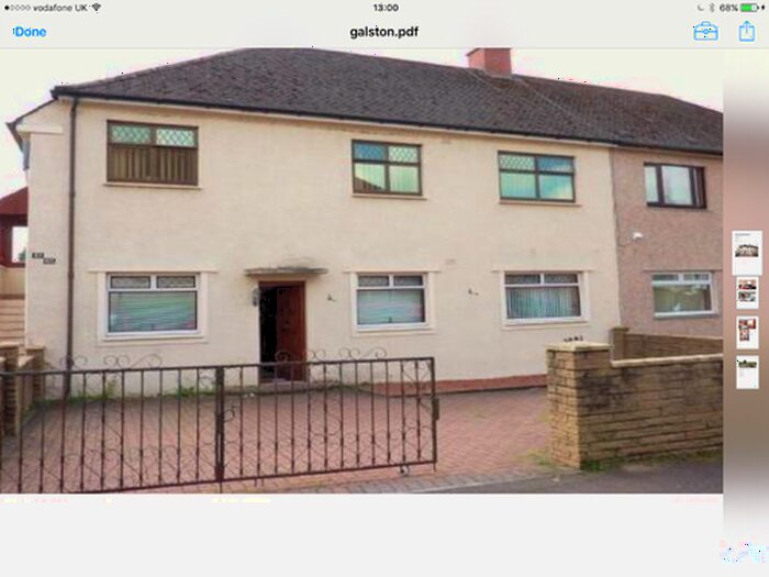 3 Bedroom Flat To Rent In Gateside Road, Galston, KA4