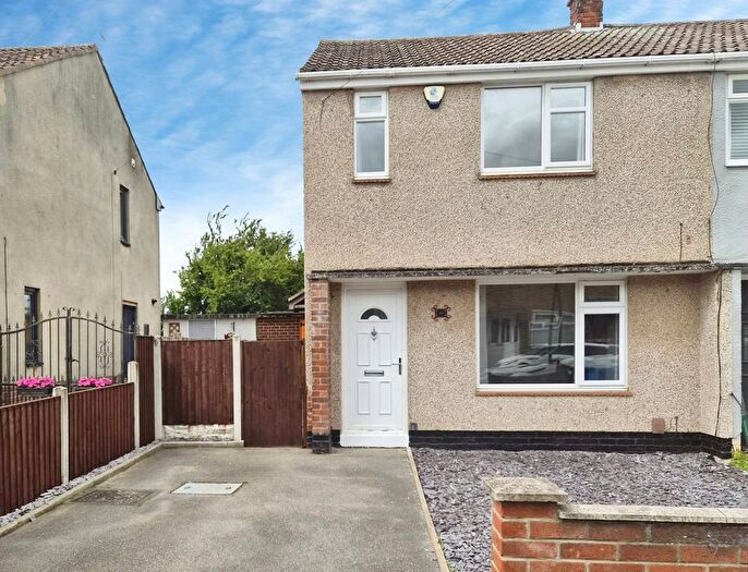2 Bedroom Semi Detached House For Sale In Brigden Avenue, Allenton, Derby, Derbyshire, DE24