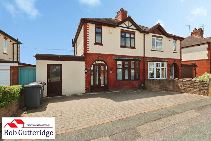 3 Bedroom Semi-Detached House For Sale In Garnett Road West, Porthill, Newcastle, ST5