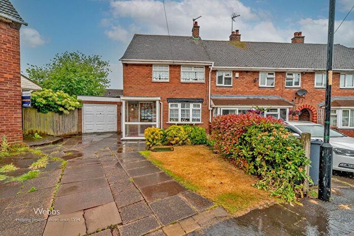 2 Bedroom End Of Terrace House For Sale In Cleeve Way, Walsall, WS3