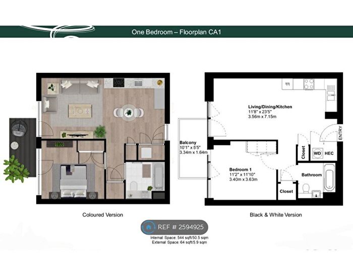 1 Bedroom Flat To Rent In City Lights Point, London, SE1