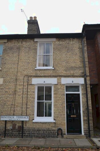 2 Bedroom Terraced House To Rent In Bentinck Terrace, Cambridge, CB2
