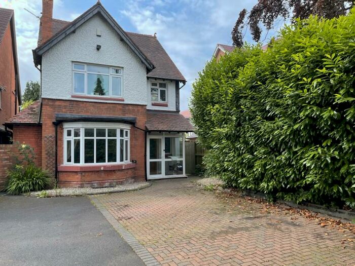 4 Bedroom Detached House To Rent In Solihull Road, Shirley, Solihull, B90