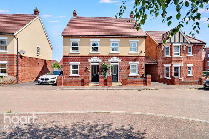 2 Bedroom Semi-Detached House To Rent In Hebbes Close, Bedford, MK42