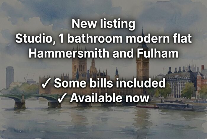 Studio To Rent In Castletown Road, London, W14