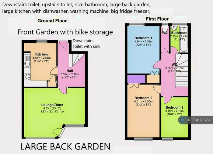 3 Bedroom Terraced House To Rent In Dacca Street, London, SE8