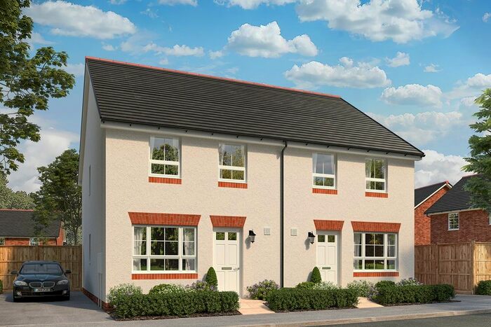 3 Bedroom Semi-Detached House For Sale In "Brue" At Sandys Moor, Wiveliscombe, Taunton, TA4