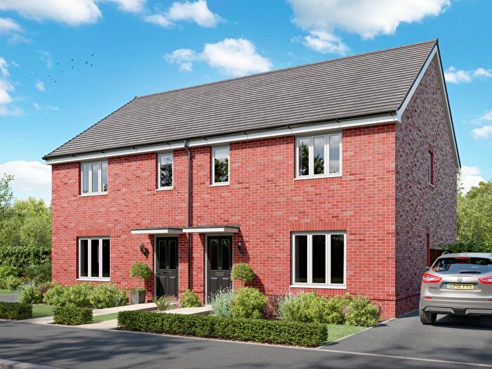 3 Bedroom Semi-detached House For Sale In "The Dallington" At Jervis Close, Eye, Suffolk, IP23