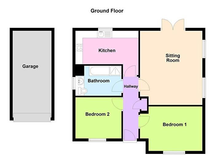 2 Bedroom Detached Bungalow For Sale In Damson Way, Bidford-On-Avon, Alcester, B50