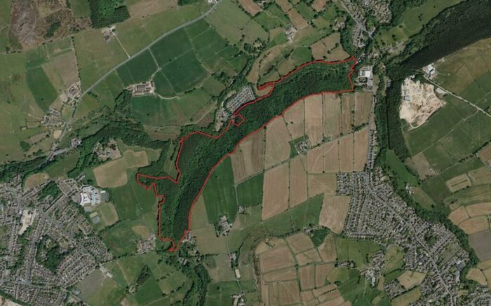 Land For Sale In Goit Stock Wood, Harden, Bingley, West Yorkshire, BD16