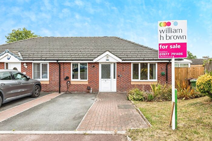 2 Bedroom Semi-Detached Bungalow For Sale In Lavender Court, Hemsworth, Pontefract, WF9