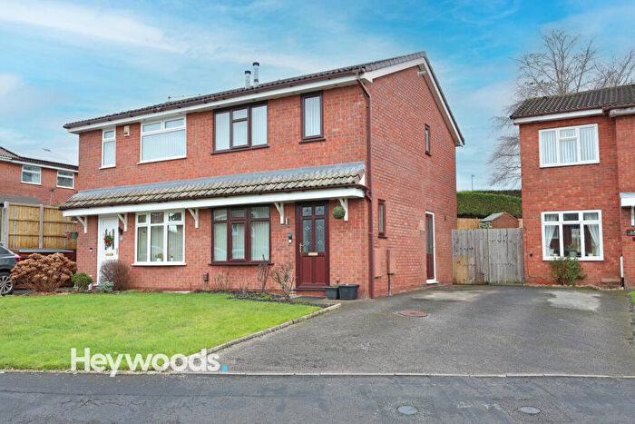 3 Bedroom Semi-Detached House For Sale In Darsham Gardens, Westbury Park, Newcastle-under-Lyme, Staffordshire, ST5