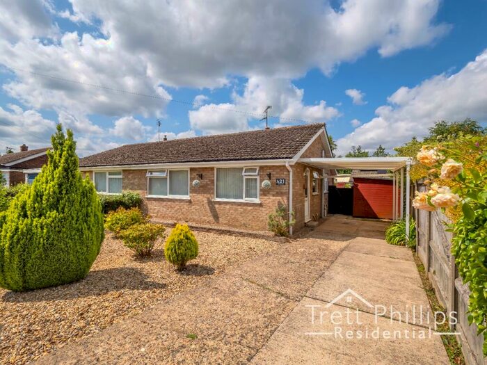 2 Bedroom Semi-Detached Bungalow For Sale In St. Michaels, Sutton, Norwich, Norfolk, NR12