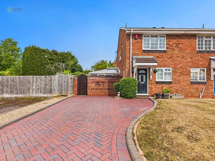 2 Bedroom Semi-Detached House For Sale In Bassett Close, New Hall, B76