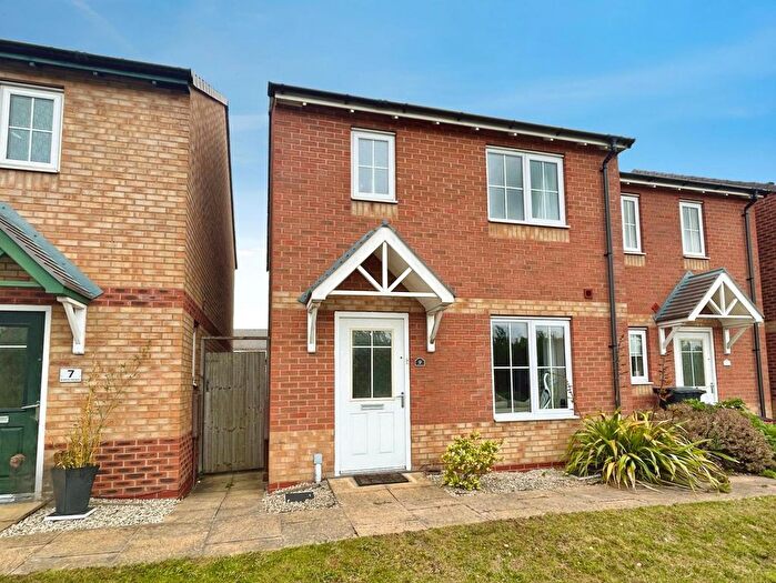3 Bedroom Semi Detached House For Sale In Butterfly Gardens, Woodville, Swadlincote, Leicestershire, DE11