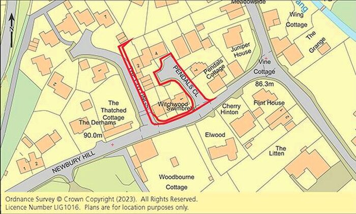 Property For Sale In Roadway &amp; Strip Of Land, Pendals Close, Hampstead Norreys, Thatcham, Berkshire, RG18