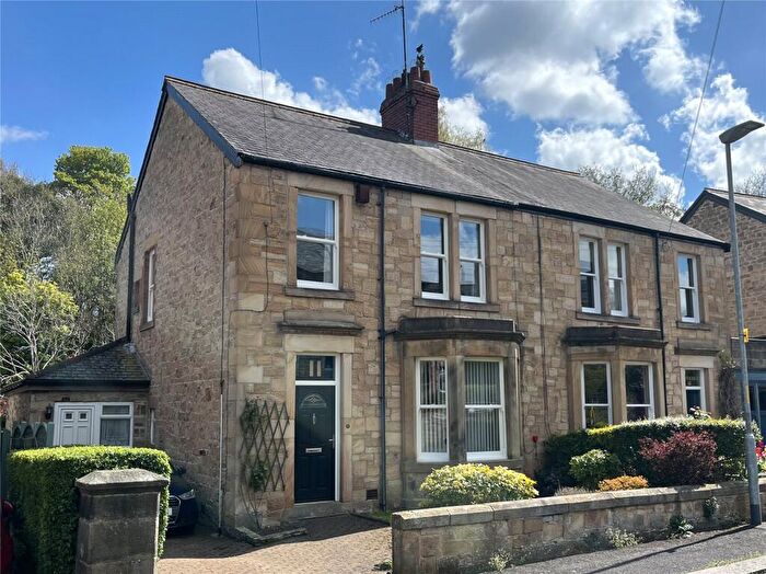3 Bedroom Semi-Detached House For Sale In Shaftoe Crescent, Hexham, Northumberland, NE46