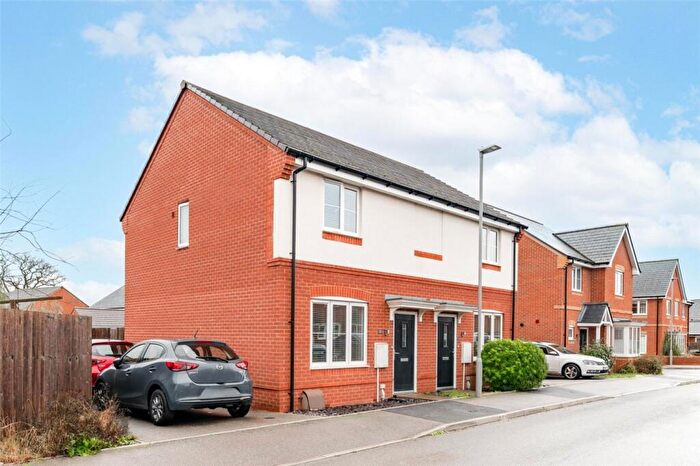 2 Bedroom Semi Detached House For Sale In Cowslip Road, Wimborne, Dorset, BH21