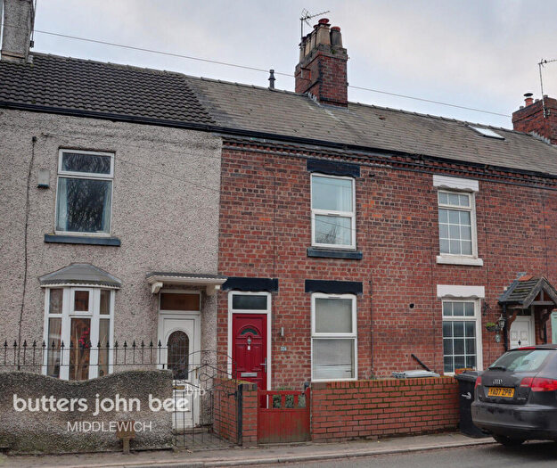 2 Bedroom Terraced House For Sale In Booth Lane, Middlewich, CW10