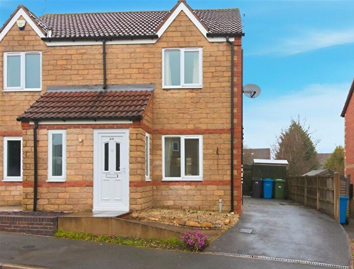 2 Bedroom Semi-Detached House For Sale In West Croft Drive, Inkersall, Chesterfield, S43