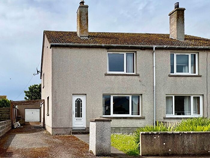 2 Bedroom Semi Detached House For Sale In Elzy Grove, Staxigoe, Wick, Highland., KW1