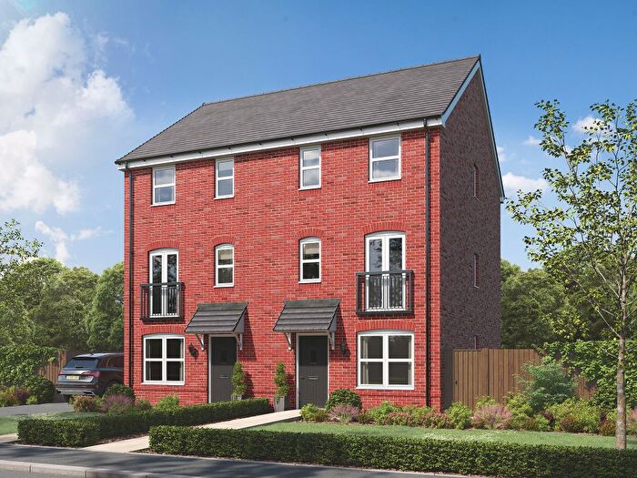 3 Bedroom Terraced House For Sale In "The Ashdown" At Cholstrey Road, Leominster, Herefordshire, HR6