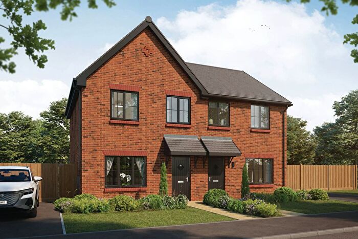 3 Bedroom Semi-detached House For Sale In "The Tyne" At Deacons Close, Croft, Warrington, WA3